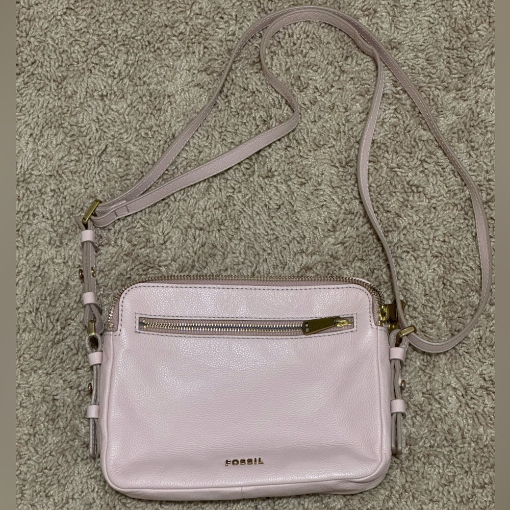 Fossil Piper Toaster Pebbled Leather Xbody